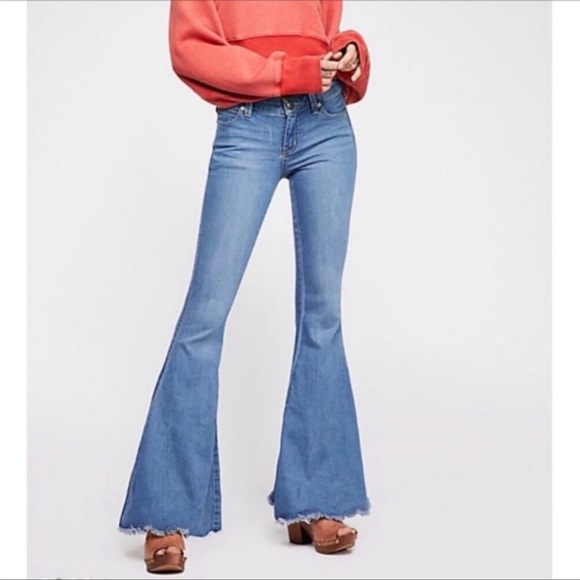 We The Free Denim - Free People We The Free Wide Flare Jeans 31